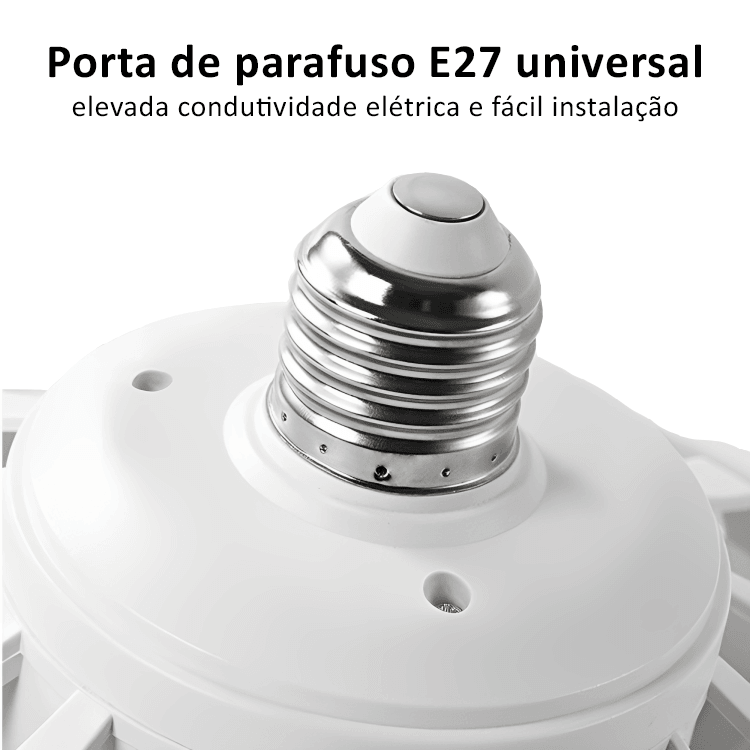 Luminária LED com Ventilador | FanMaster® - Casa Linnda